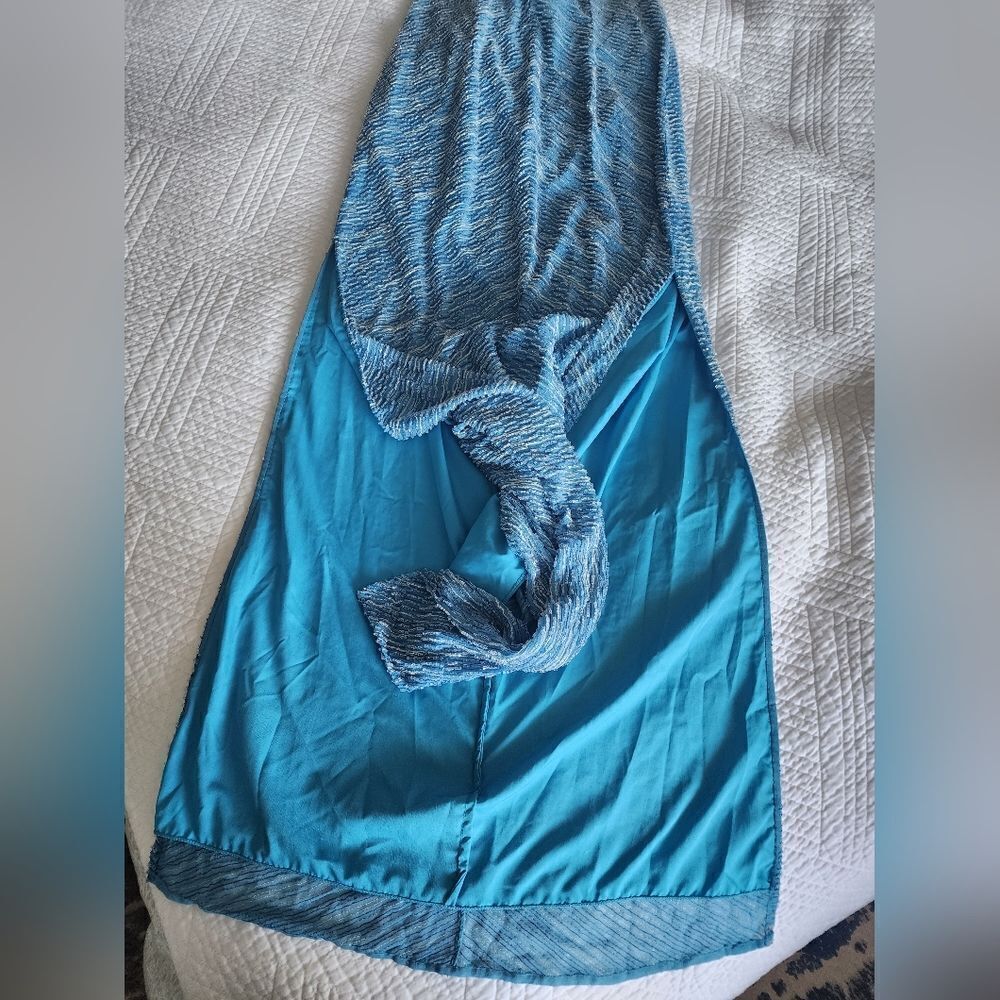 Cache Blue Halter Dress - Picture 12 of 16